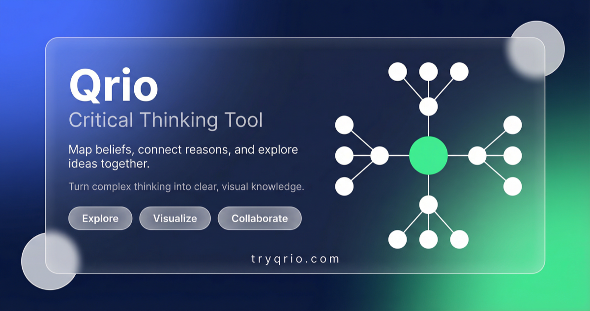 Qrio - Critical Thinking Tool